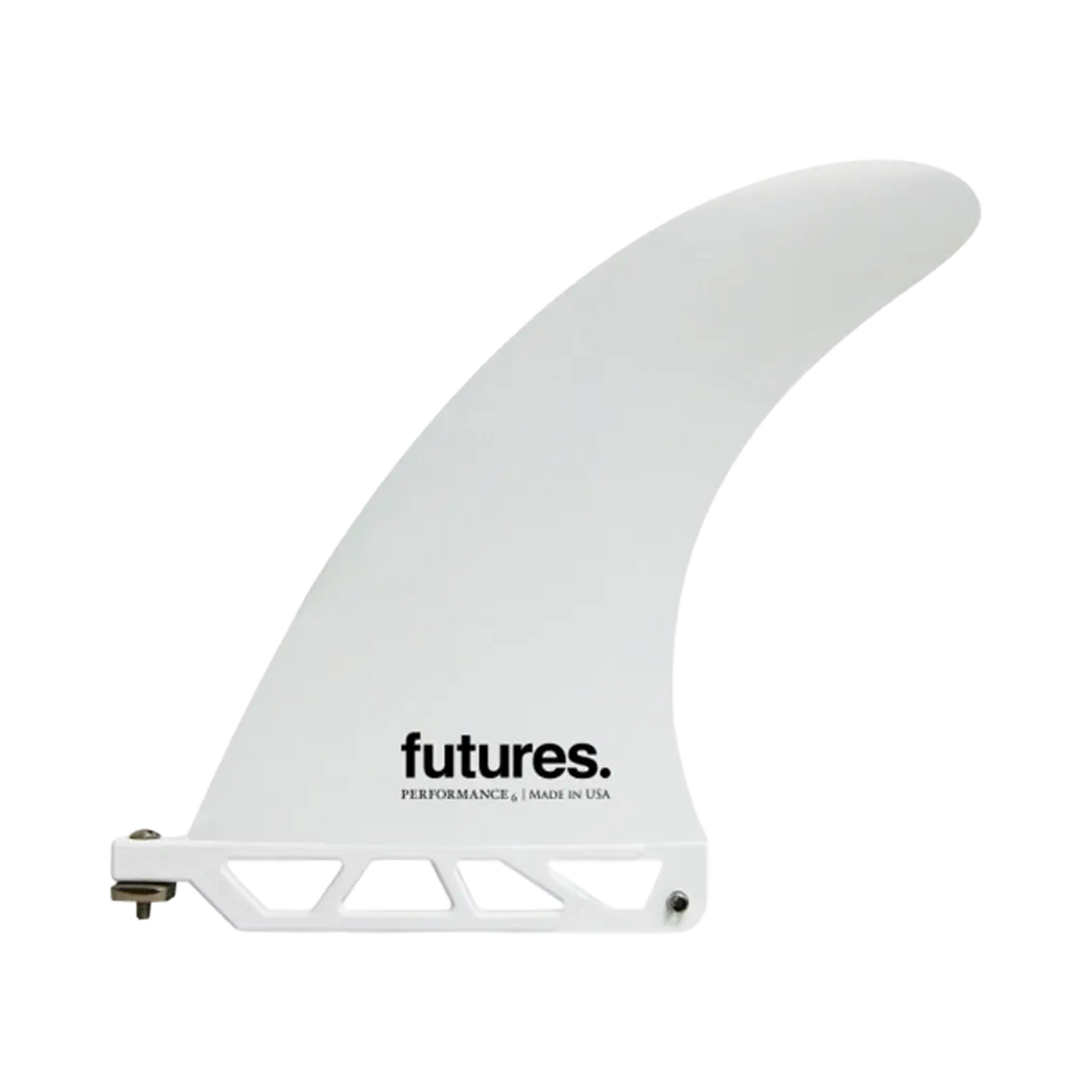 Futures - Fins Single - Performance Thermotech 6" white Viral surf