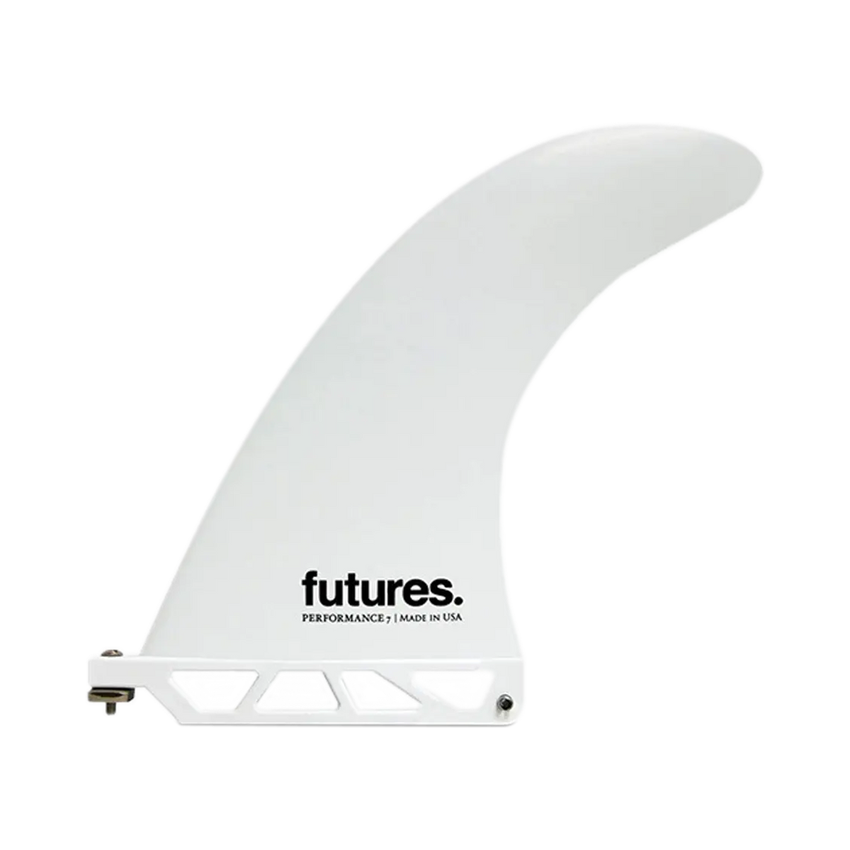 Futures - Fins Single - Performance Thermotech 7" white Viral surf