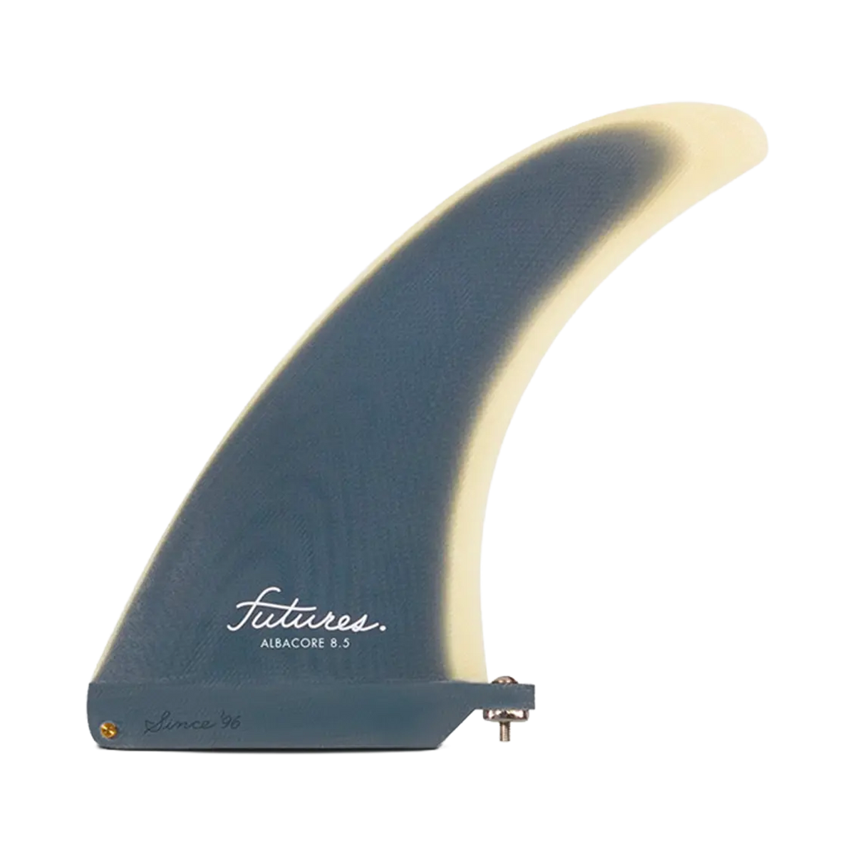 Futures - Fins Single - Alucobond Flex 8.5" grey Viral surf