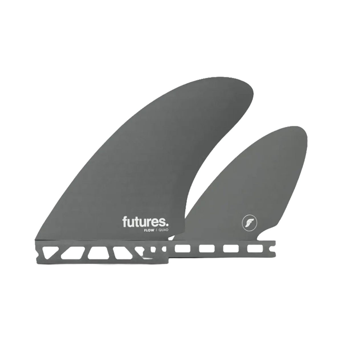 Futures - Fins Quad - Flow RTM Slate Honeycomb grey Viral surf