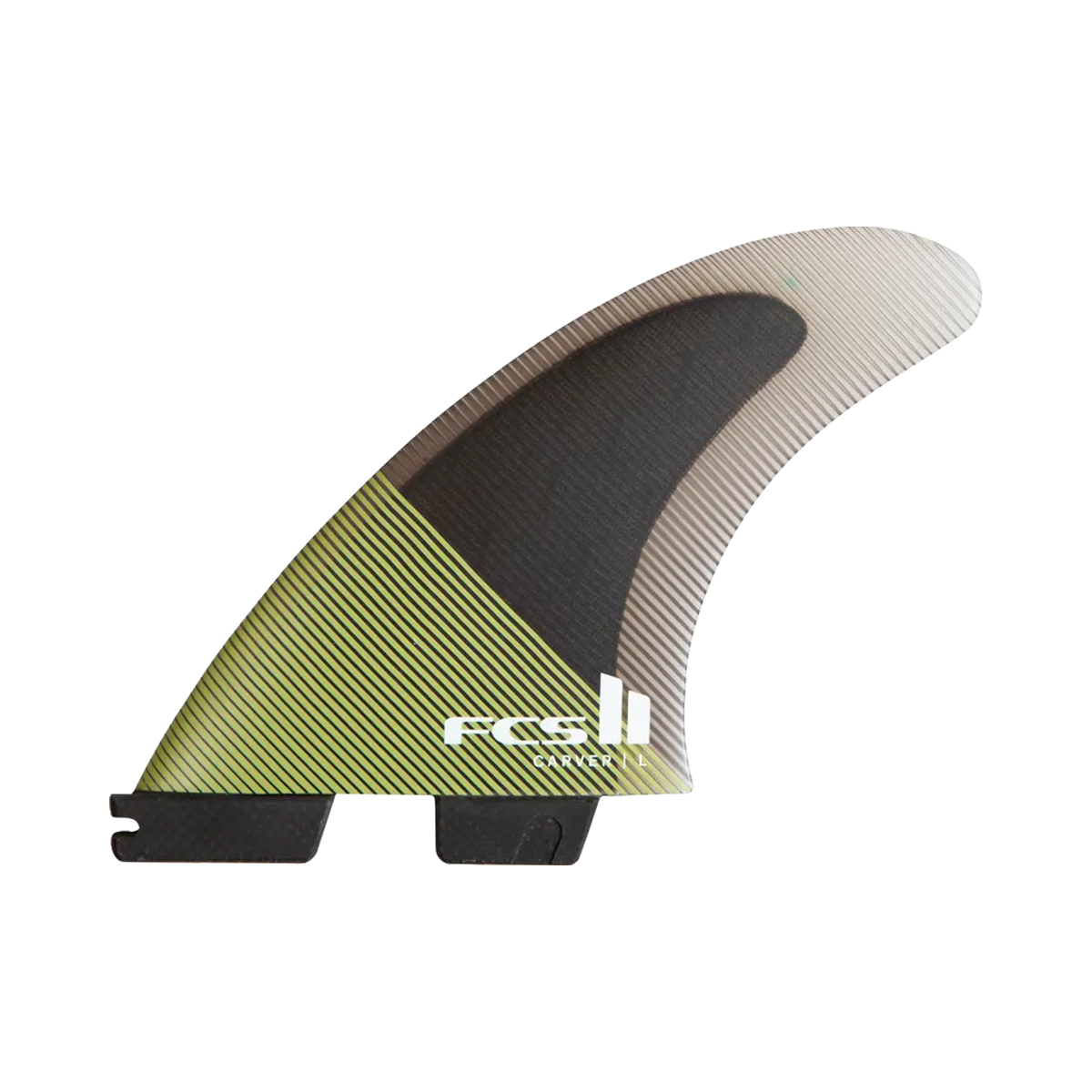 FCS II - Fins Thrusters - Carver Performance Core green Surf Hardware International