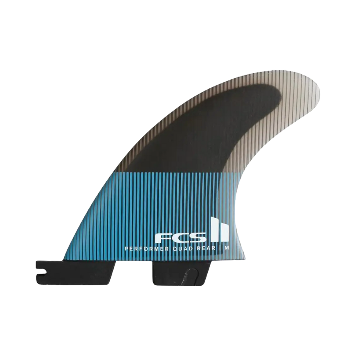 FCS II - Fins Quad Performer rear retail Performance Core blue Surf Hardware International
