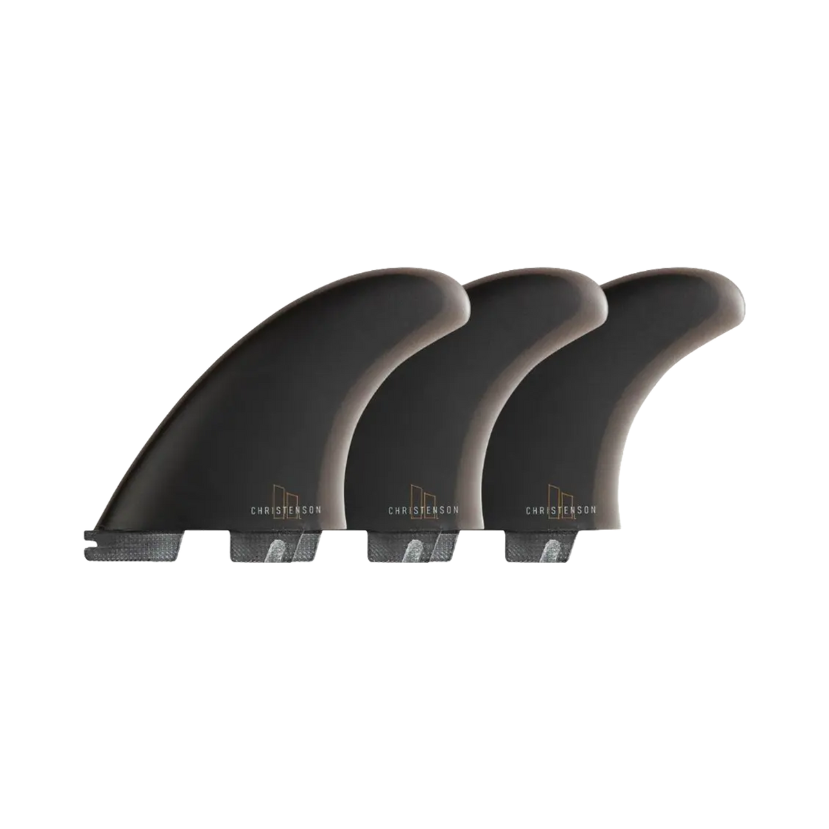 FCS II - Fins Thrusters - Christenson performance glass noir Surf Hardware International