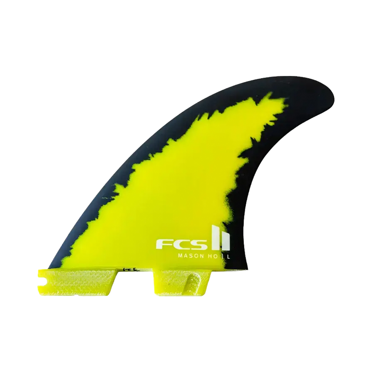 FCS II - Fins Thrusters - MH tri retail fins Performance Air core yellow Surf Hardware International