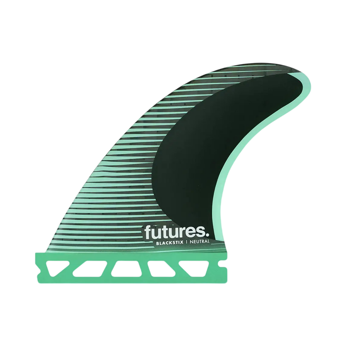 Futures - Fins Thrusters - F4 blackstix - Green