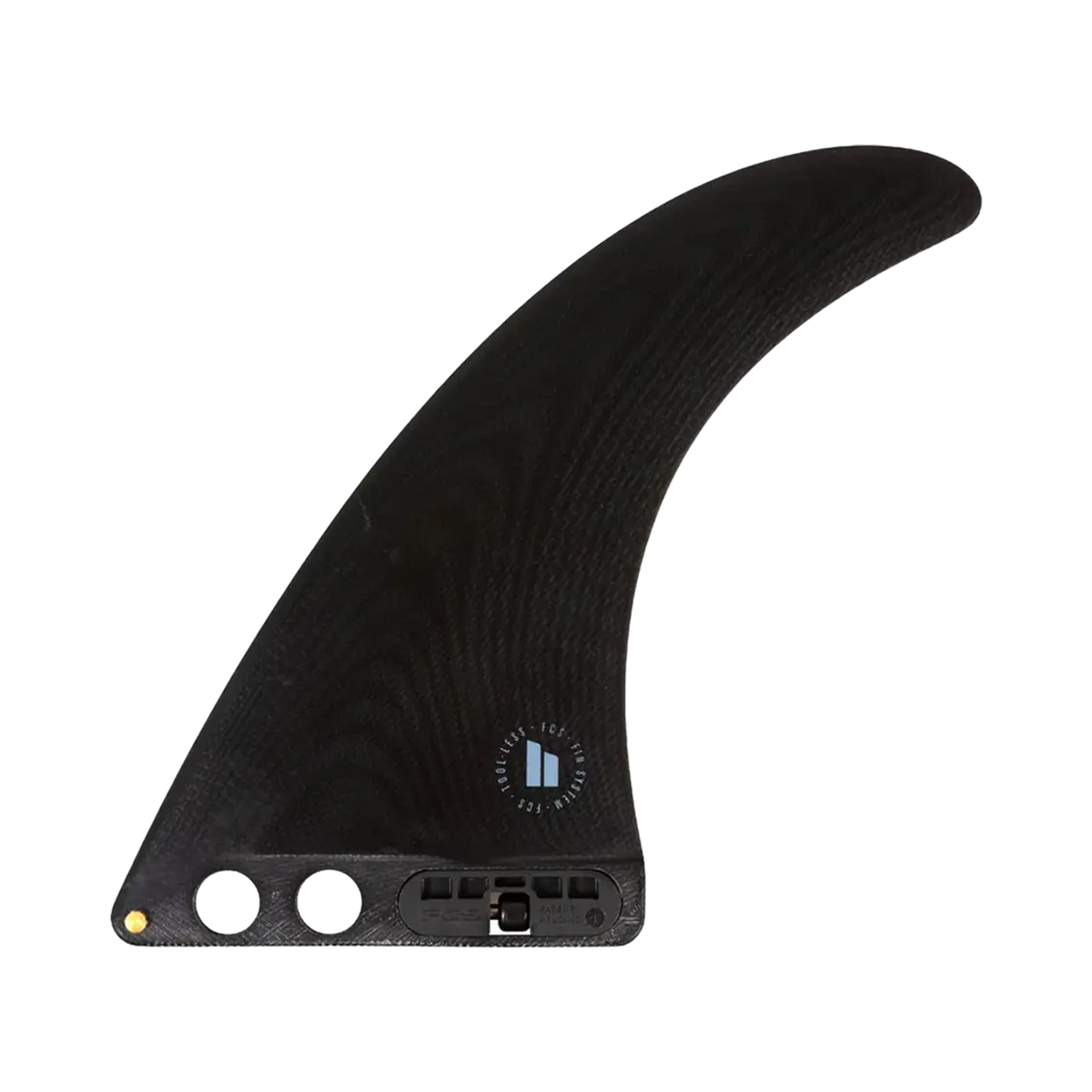 FCS II - Fins Single - FCS II Connect PG Glass Fibre 7 Black Surf Hardware International