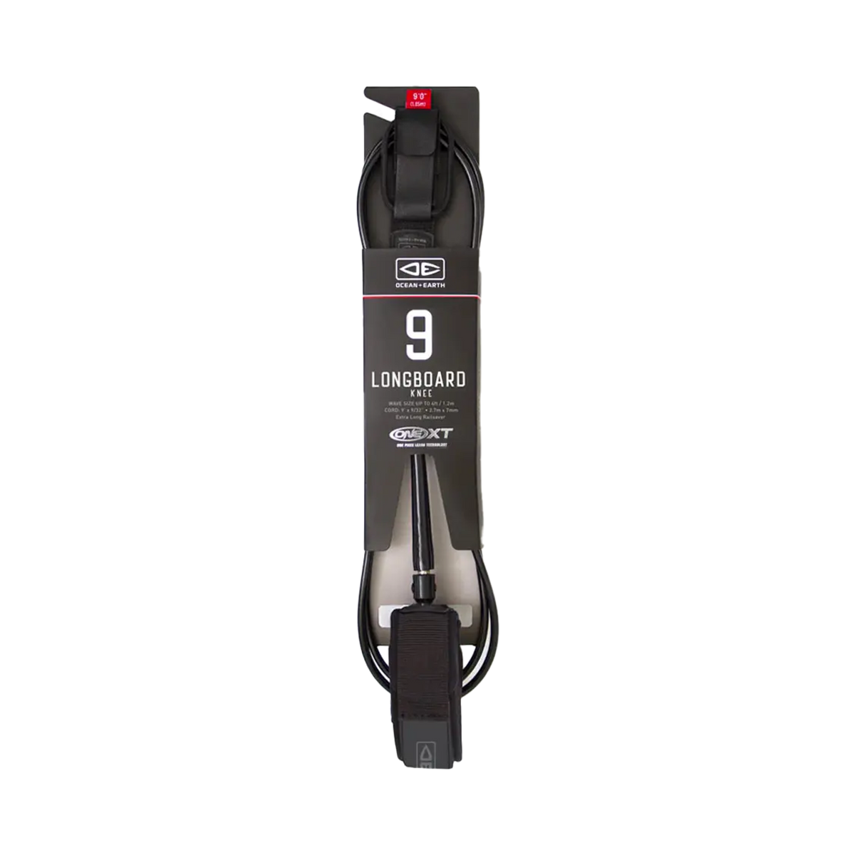 Ocean and Earth - Leash - Black Knee 9' Surfshop - Shapers Club House