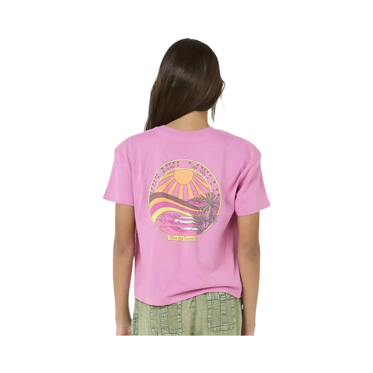 Ripcurl - "Sun & Sea Crop" girls' T-shirt (10 years) - SS 2025 - photo 2