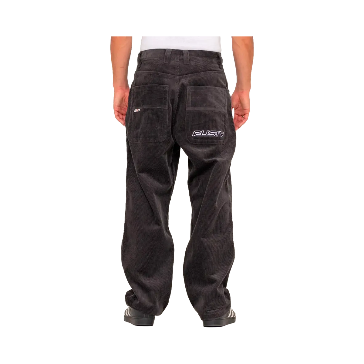 Rusty - Men's trousers - Flip daddy cord black Rusty