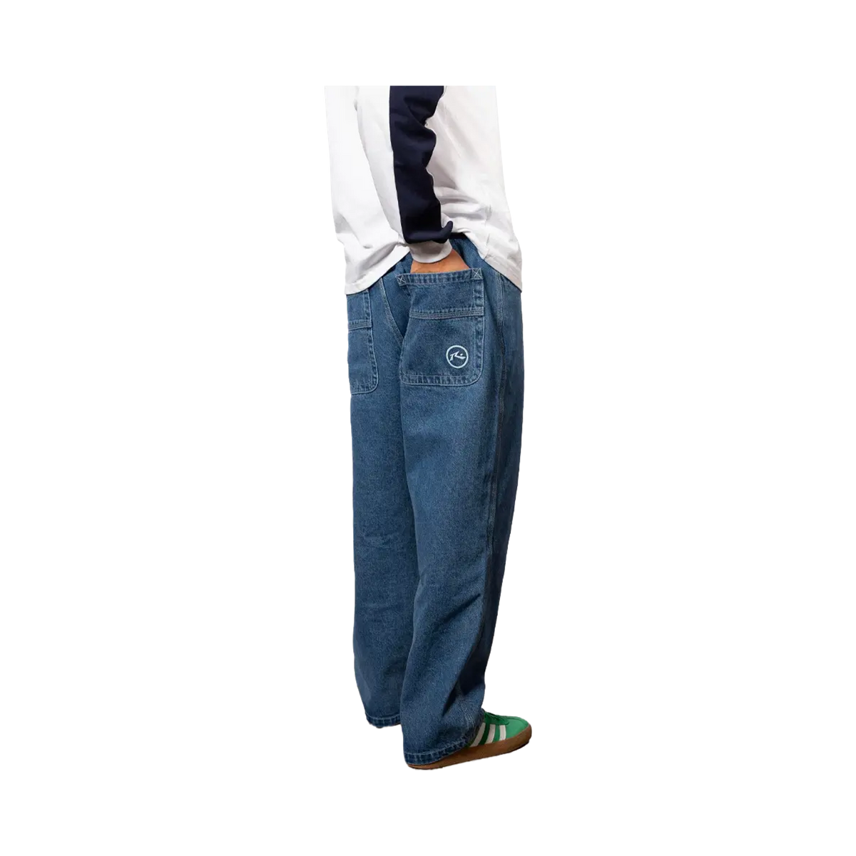 Rusty - Men's trousers - Flip daddy tapeless blue jeans Rusty