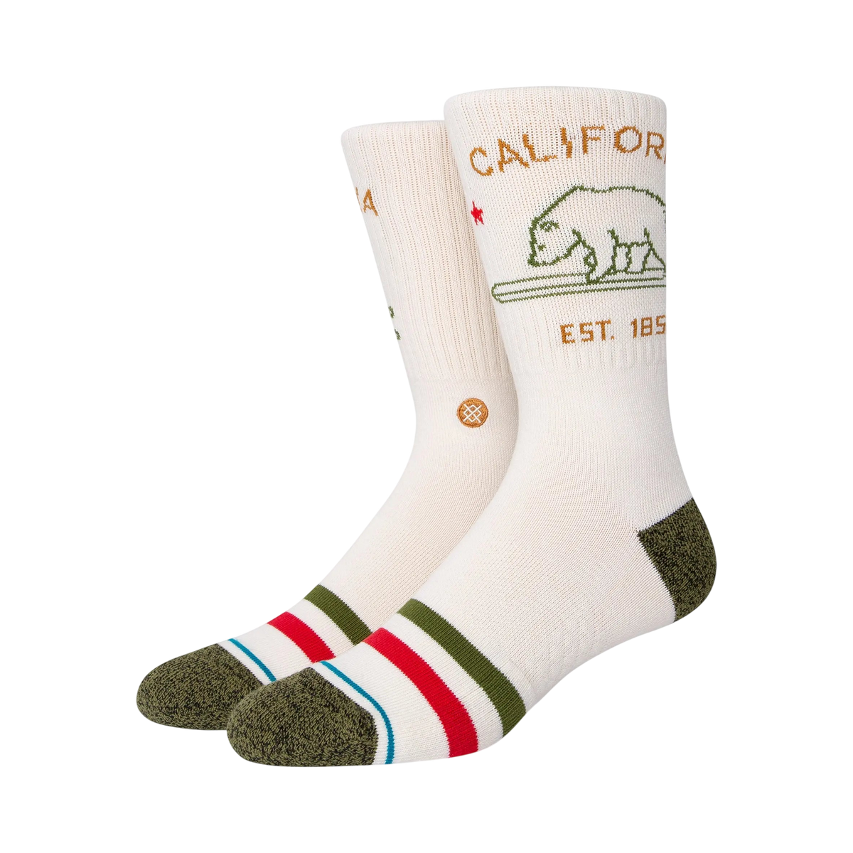 Stance - Socks - California republic 2 white - photo 1