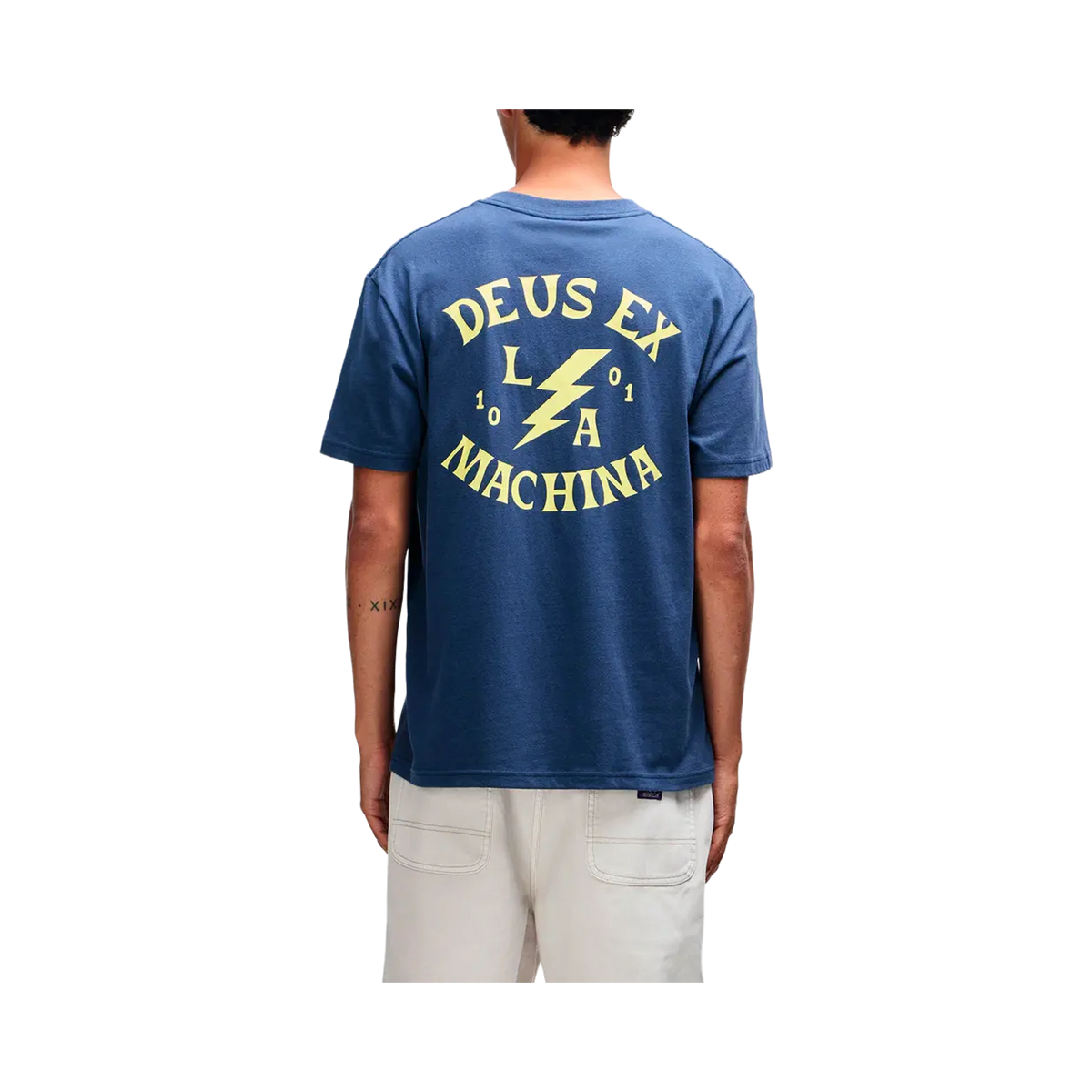 Deus Ex Machina - T-shirts - Chinook blue tee Deus ex machina