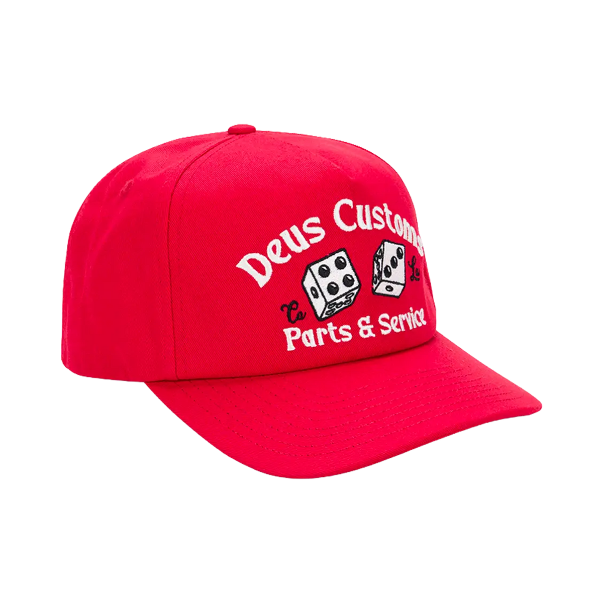Deus Ex Machina - Casquettes - Knucklebones cap rouge Deus ex machina