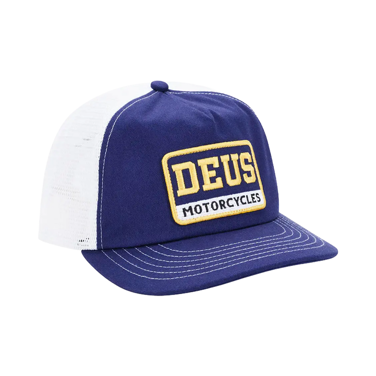 Deus Ex Machina - Casquettes - Malden trucker bleu Deus ex machina