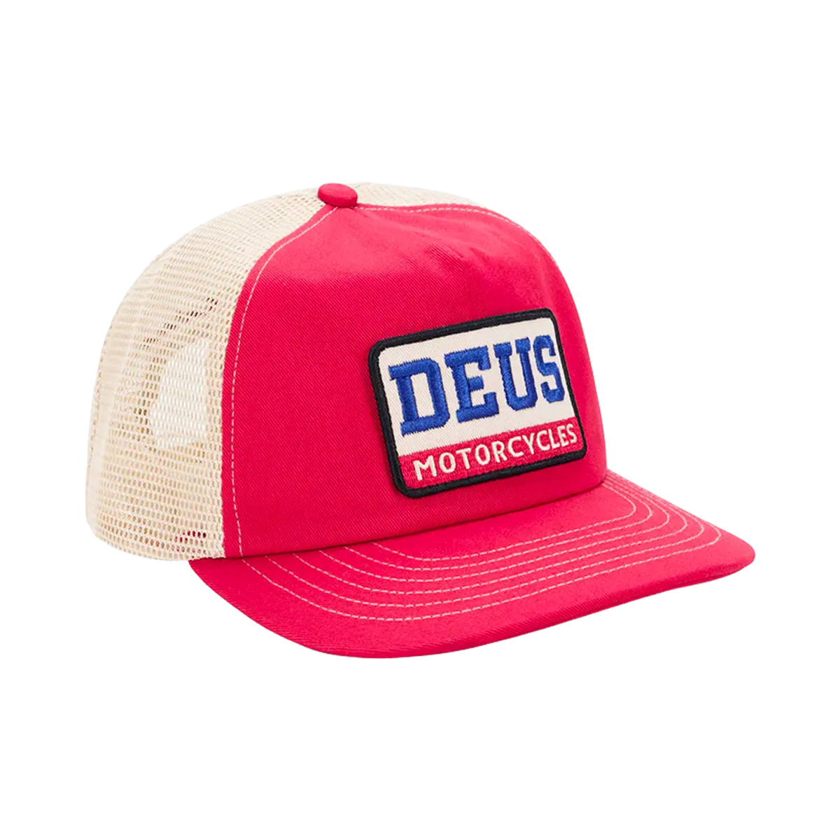 Deus Ex Machina - Casquettes - Malden trucker rouge Deus ex machina