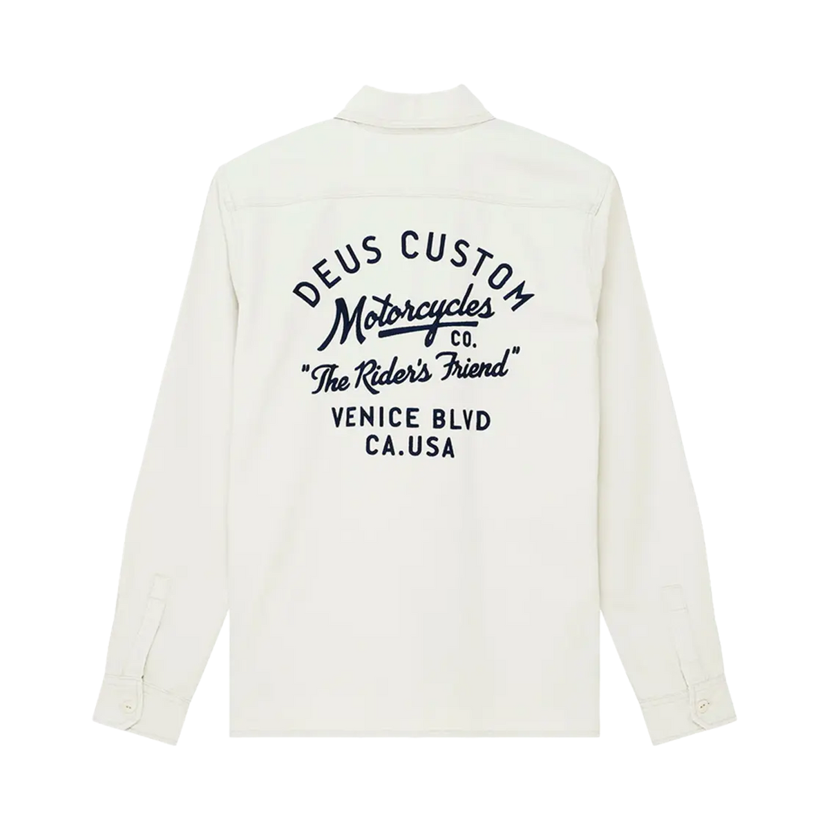 Deus Ex Machina - Vest - Nomad white shirt Deus ex machina