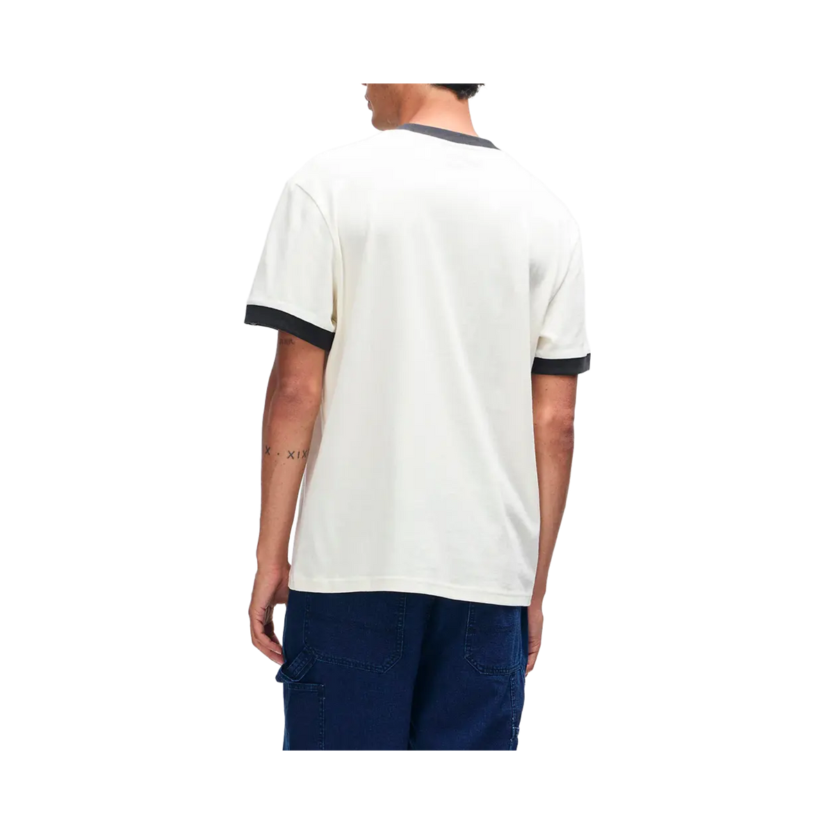 Deus Ex Machina - T-shirts - Arrows ringer tee white Deus ex machina