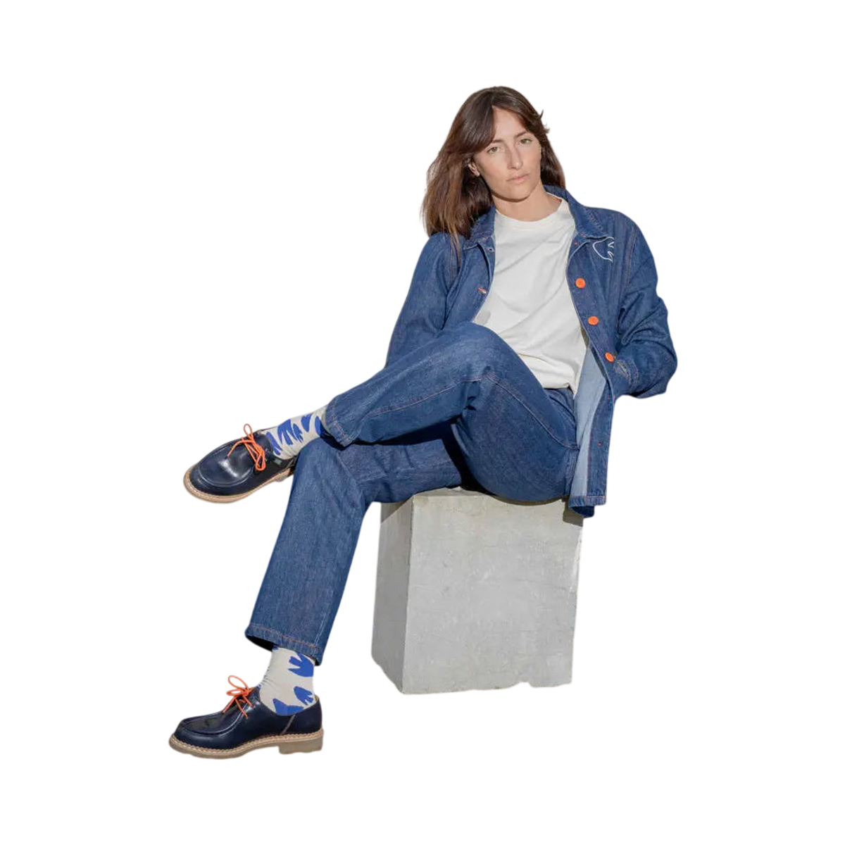 Graine - Women's socks - Paraboot white Surfshop - Shapers Club House