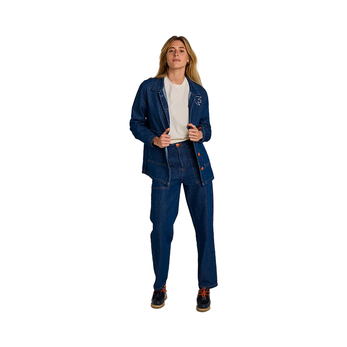 Graine - Pantalon femme - Paraboot bleu Surfshop - Shapers Club House
