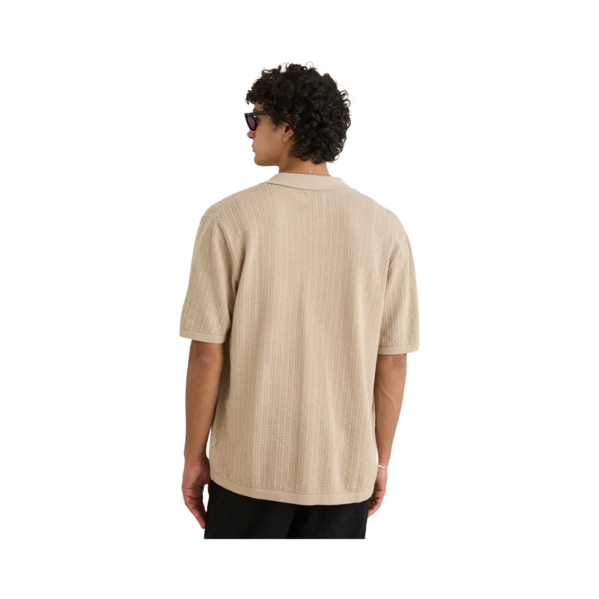 Rhythm - Pullovers & knitwear - Textured knit beige Hoff