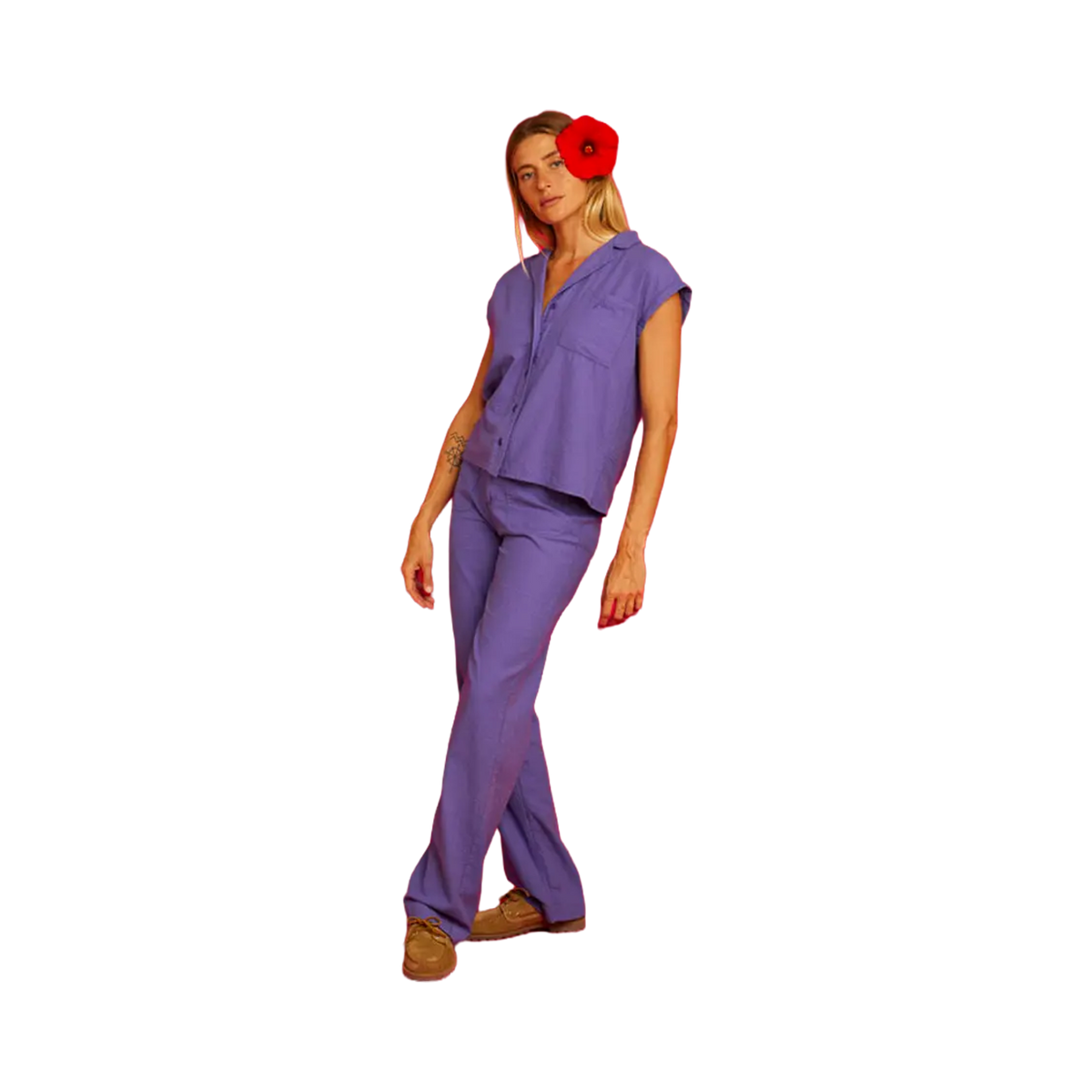Graine - Women's Shirt - Violet Flare Graine