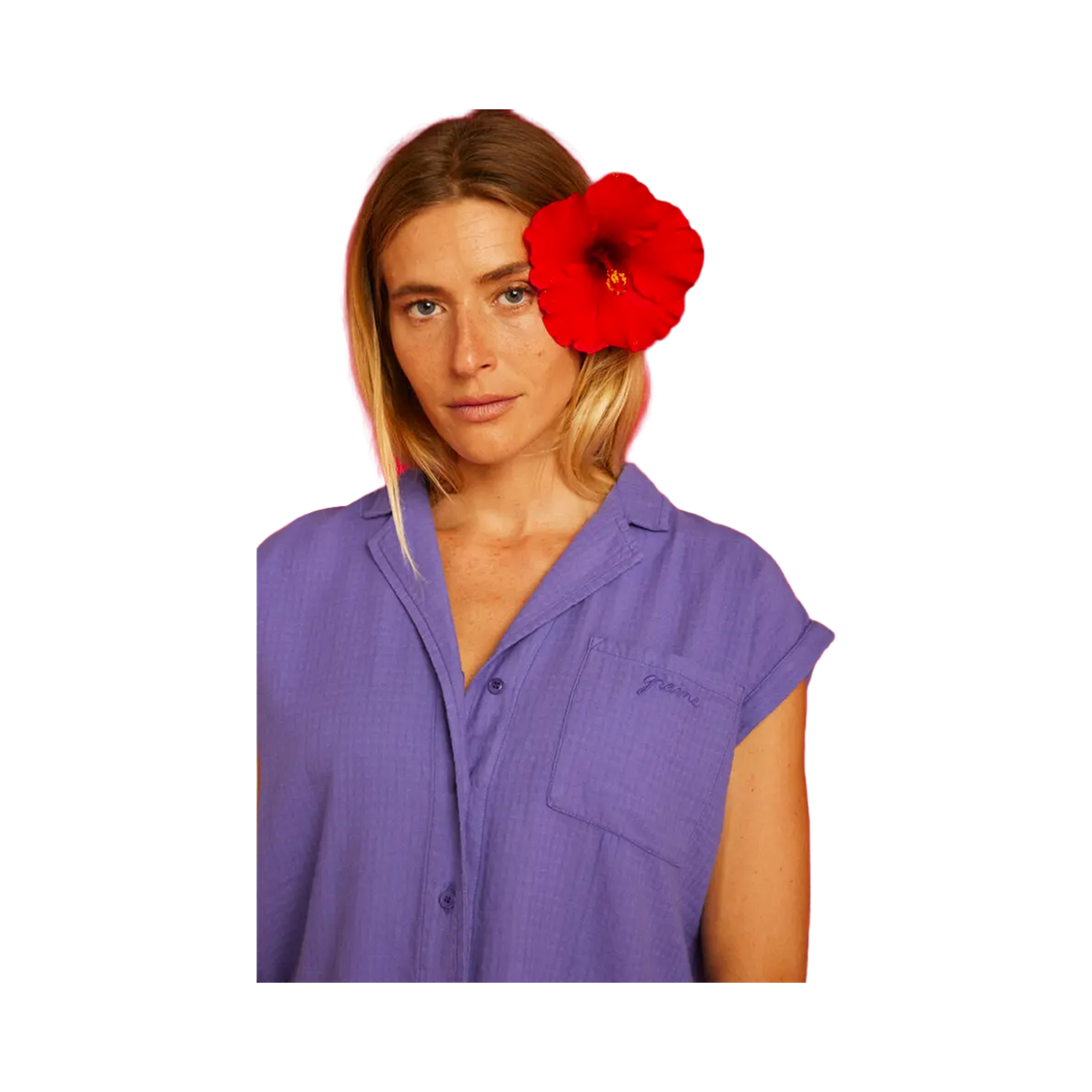 Graine - Women's Shirt - Violet Flare Graine
