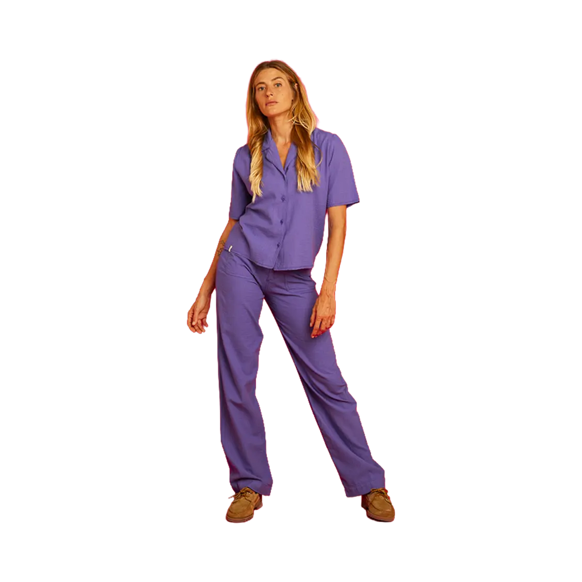 Graine - Women's Shirts - Sky Blue Graine