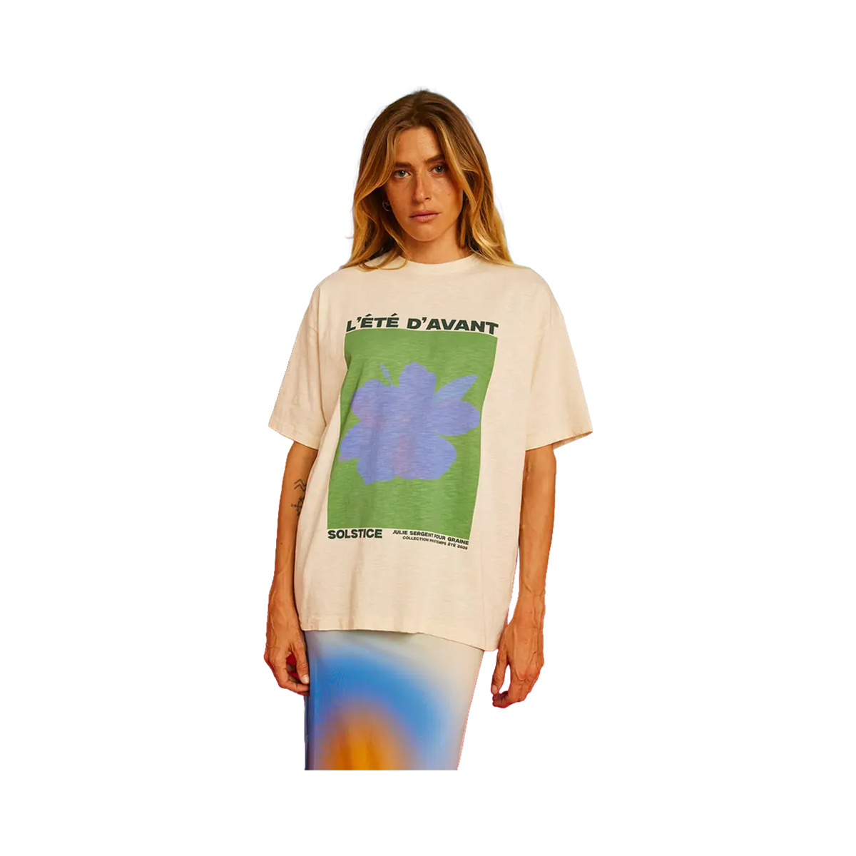 Graine - Women's T-shirts - Solstice Beige Graine