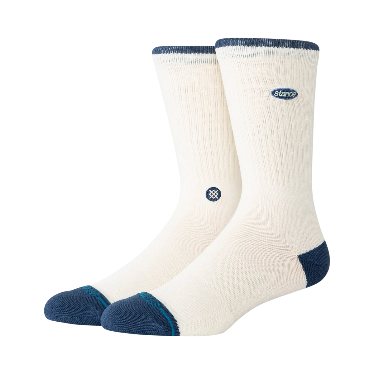 Stance - Socks - Blurred Crew White - photo 1