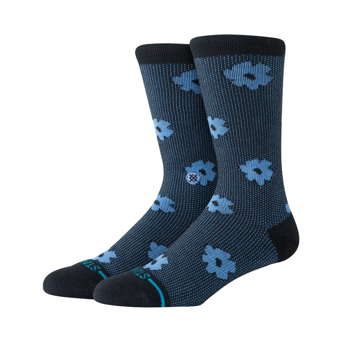 Stance - Socks - Digital Daisy Crew Black - photo 1