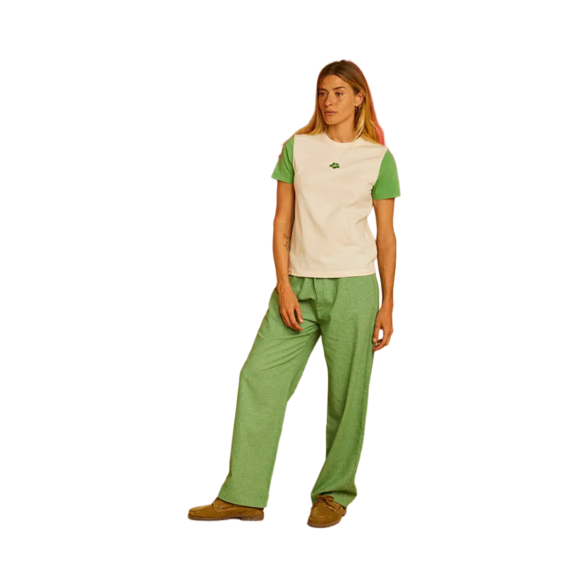 Graine - Women's T-shirts - Green tide Graine