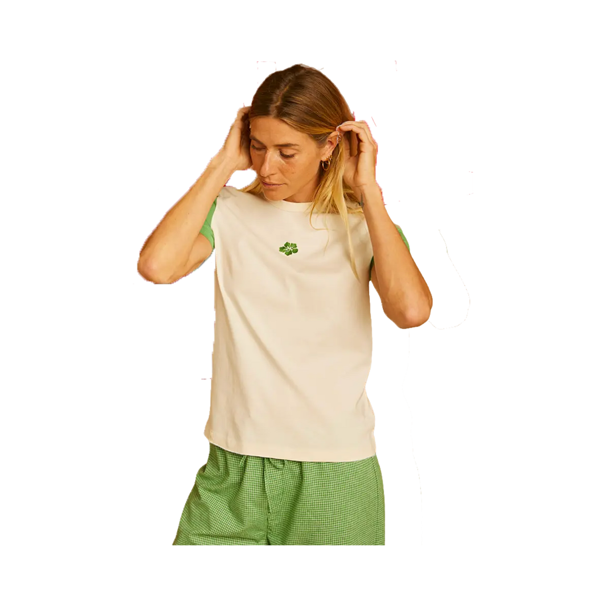 Graine - Women's T-shirts - Green tide Graine