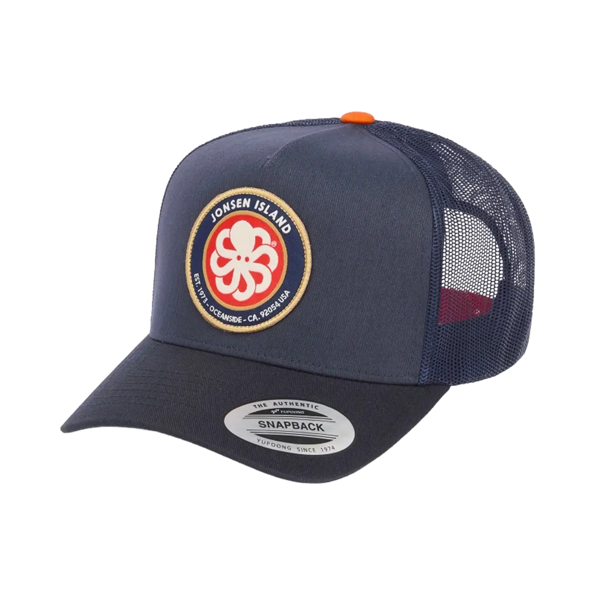 Jonsen Island - Hats - Trucker authentic navy club beige Jonsen Island