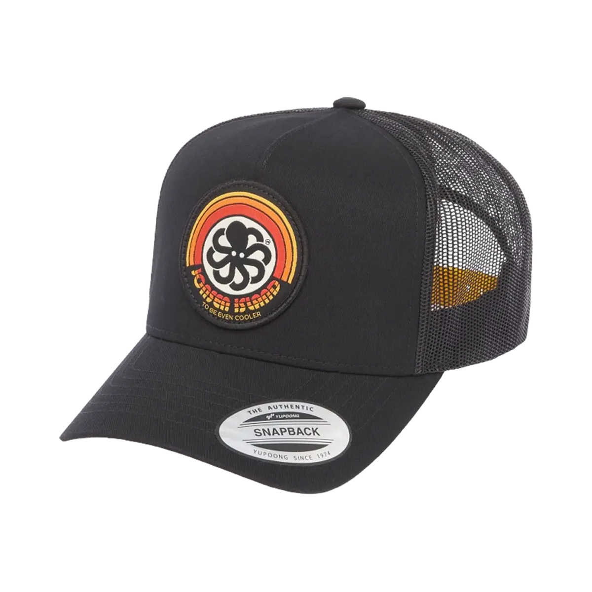 Jonsen island - Caps - Trucker rainbow 2 black noir Jonsen island