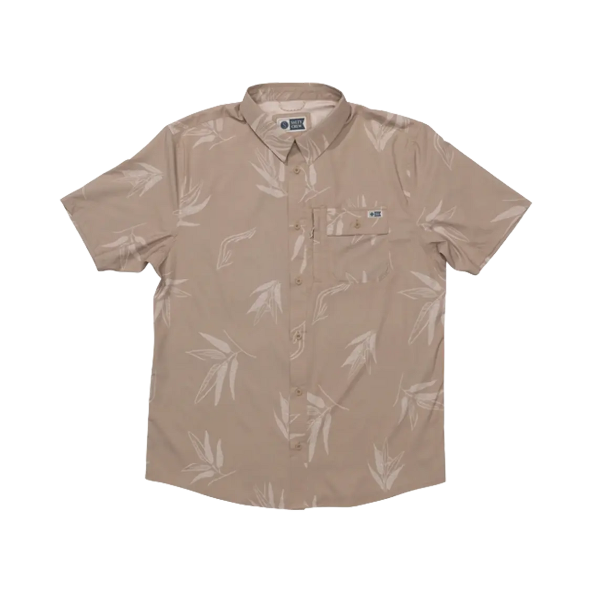 Salty crew - Shirts - Flagship button up brown Globe Europe SAS