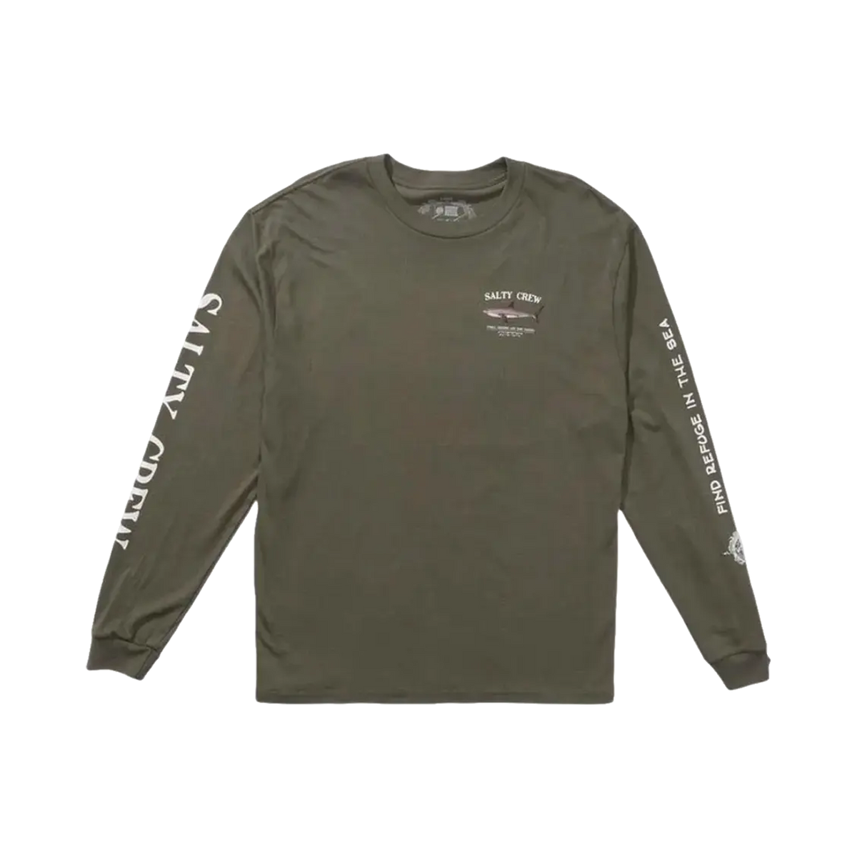 Salty crew - Long-sleeved t-shirts - Bruce green Globe Europe SAS