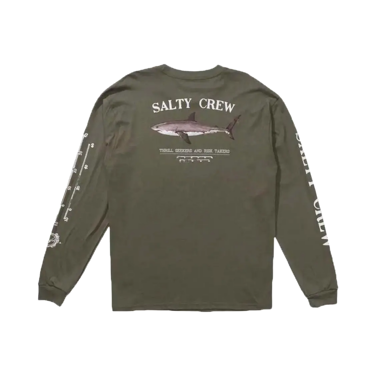 Salty crew - Long-sleeved t-shirts - Bruce green Globe Europe SAS