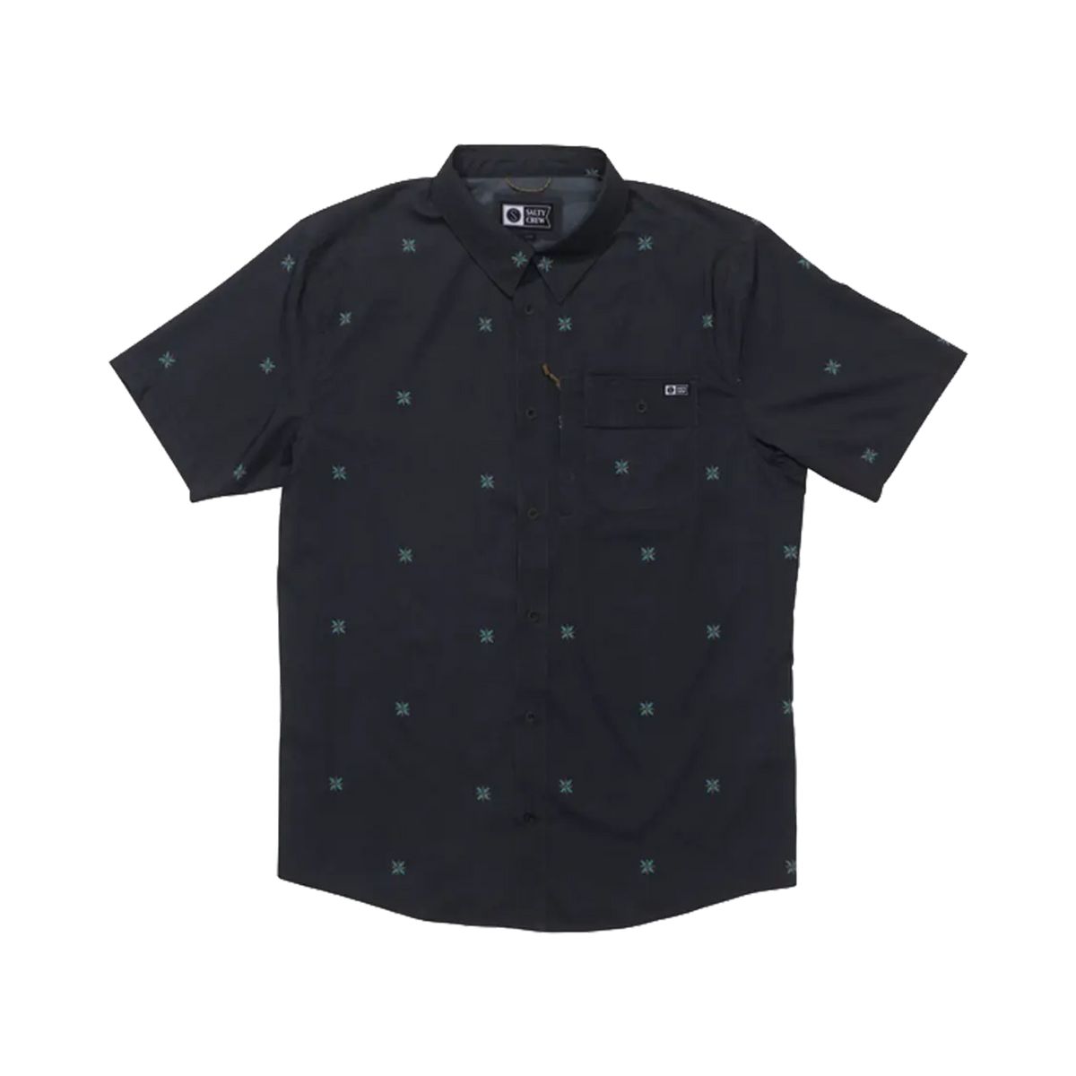 Salty crew - Shirts - Flagship button up phantom noir Globe Europe SAS