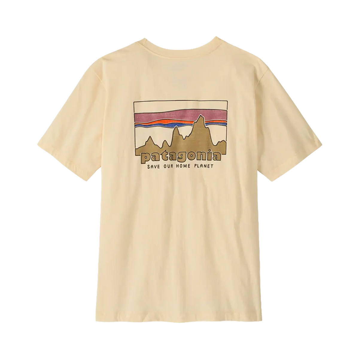 Patagonia - T-shirts - '73 Skyline T-Shirt - Undyed Natural Patagonia Purpose Trust
