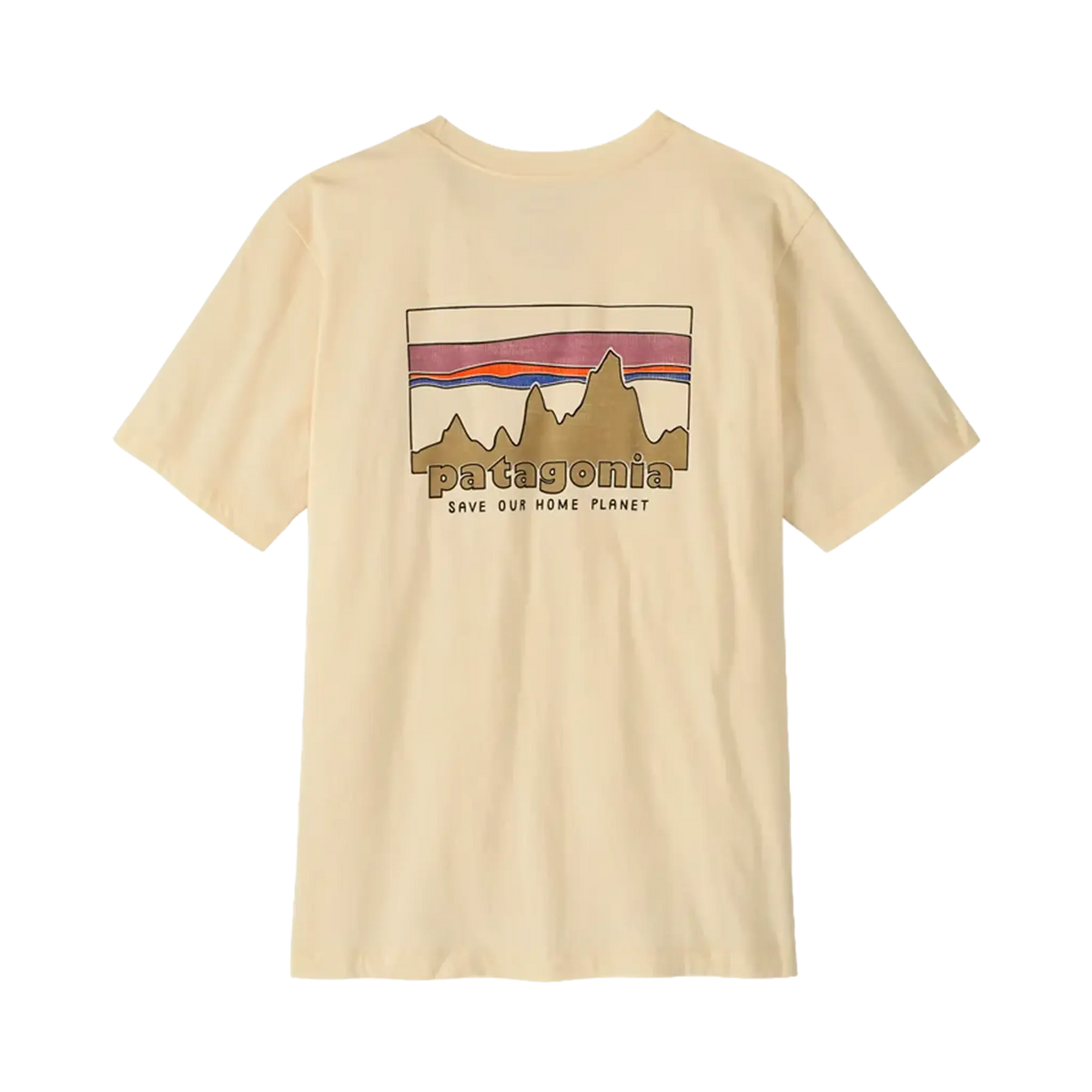 Patagonia T-shirts '73 Skyline T-Shirt Undyed Natural – vue 2