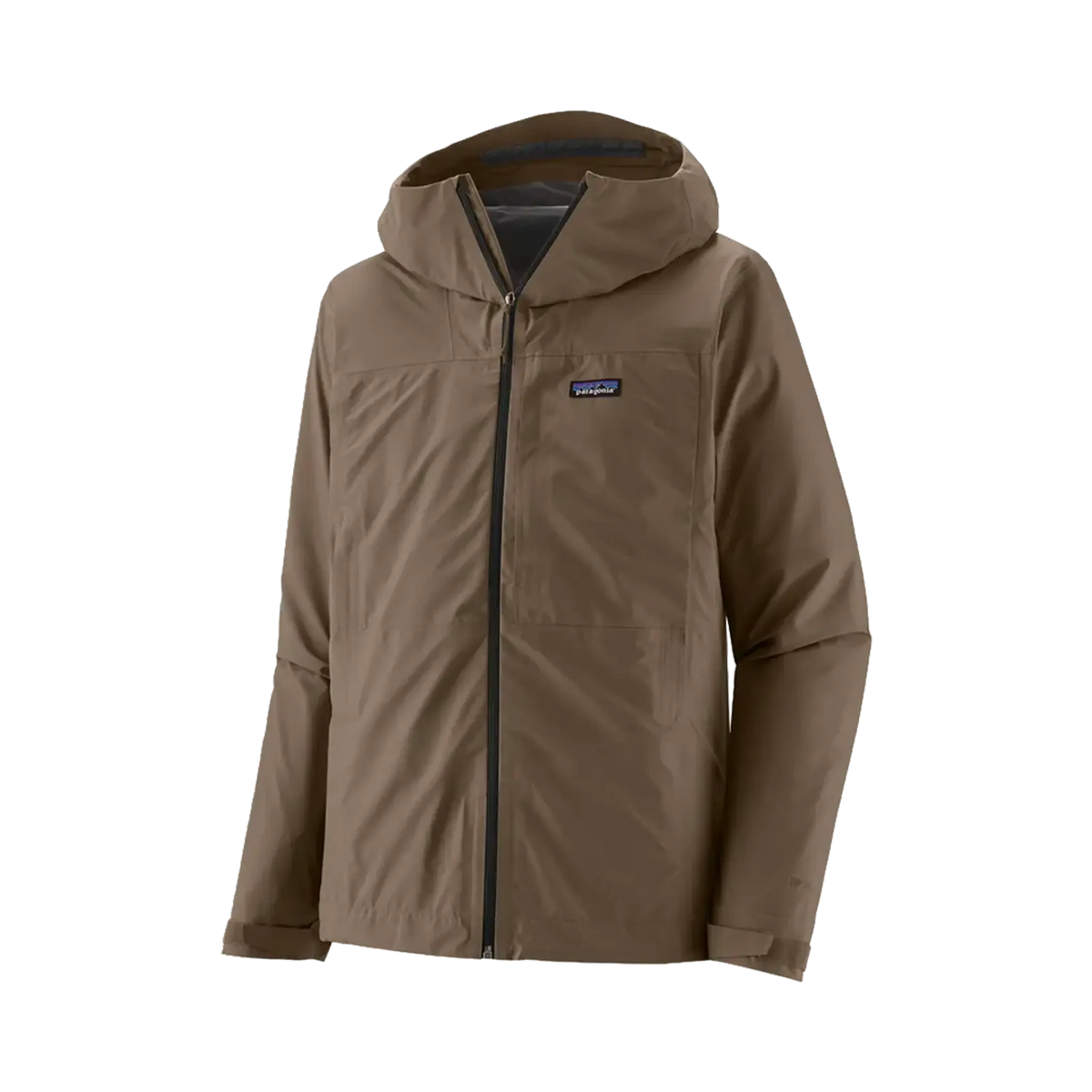 Patagonia Manteaux Boulder Fork Rain Jkt Marlow Brown – vue 1