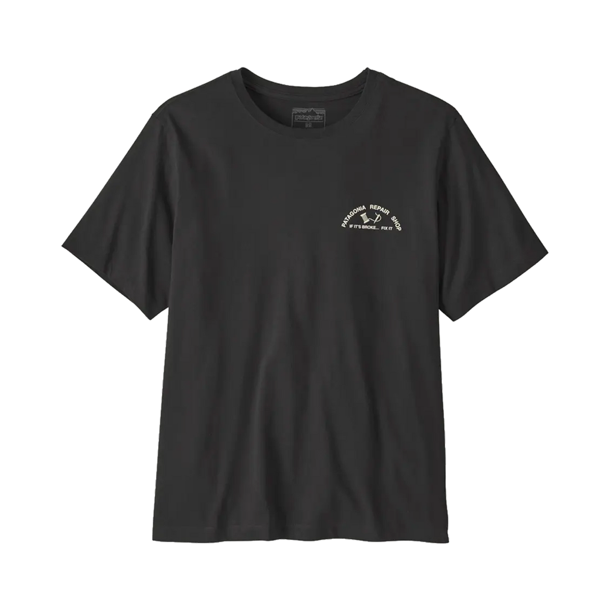 Patagonia - T-shirts - Repair Shop T-Shirt - Ink Black Patagonia Purpose Trust