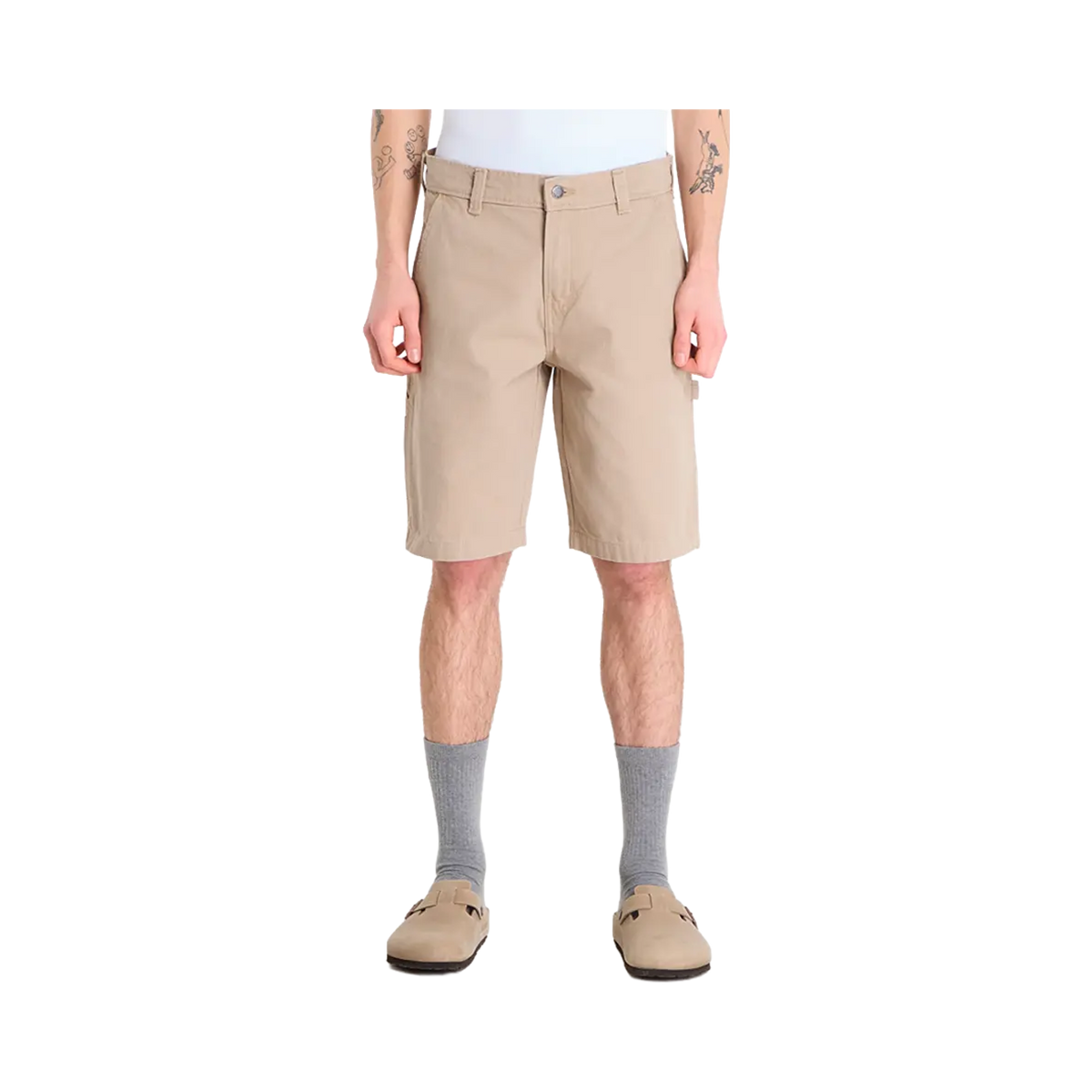 Dickies - Shorts - Canvas Carpenter Short Desert Sand beige VF France