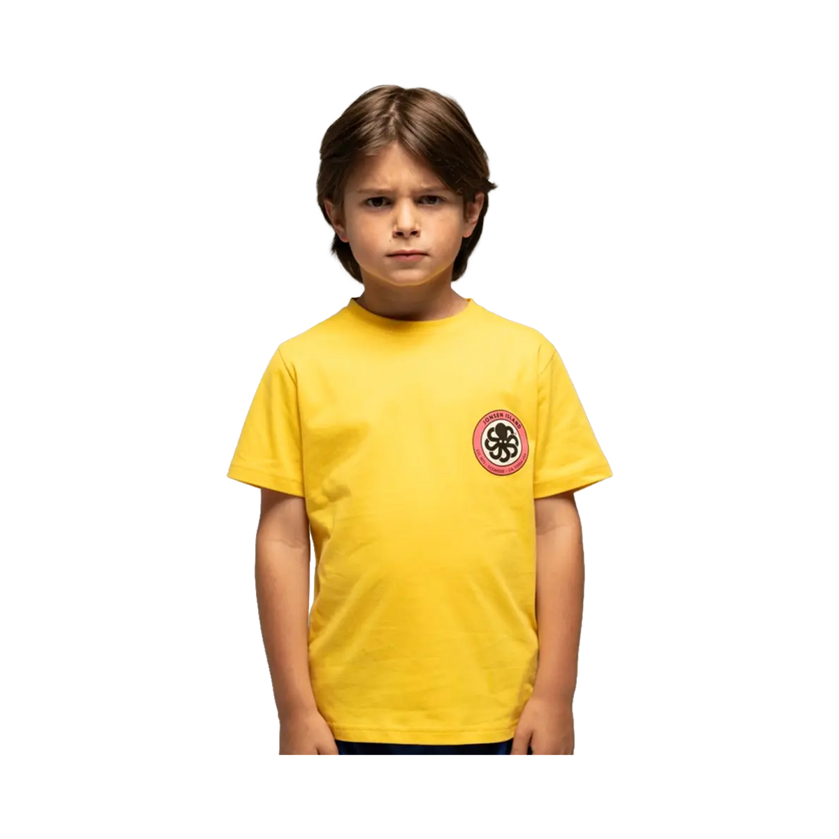 Jonsen Island - T-shirts - Classic Kid Authentic yellow Jonsen Island