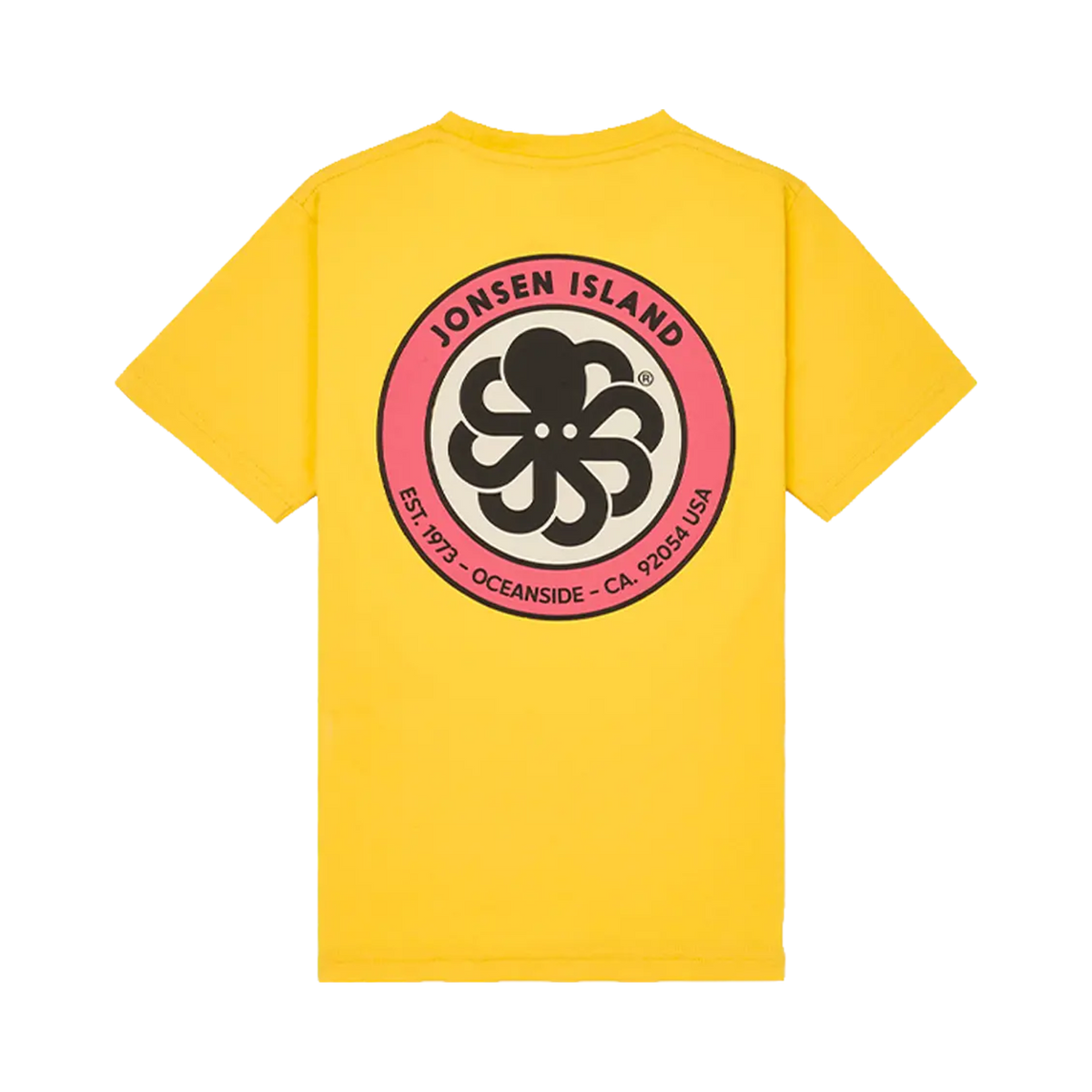 Jonsen Island - T-shirts - Classic Kid Authentic yellow Jonsen Island