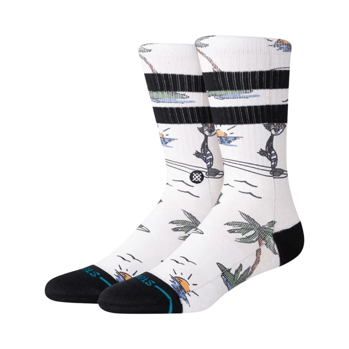 Stance - Socks - Kool Katz Surf Crew white - photo 1