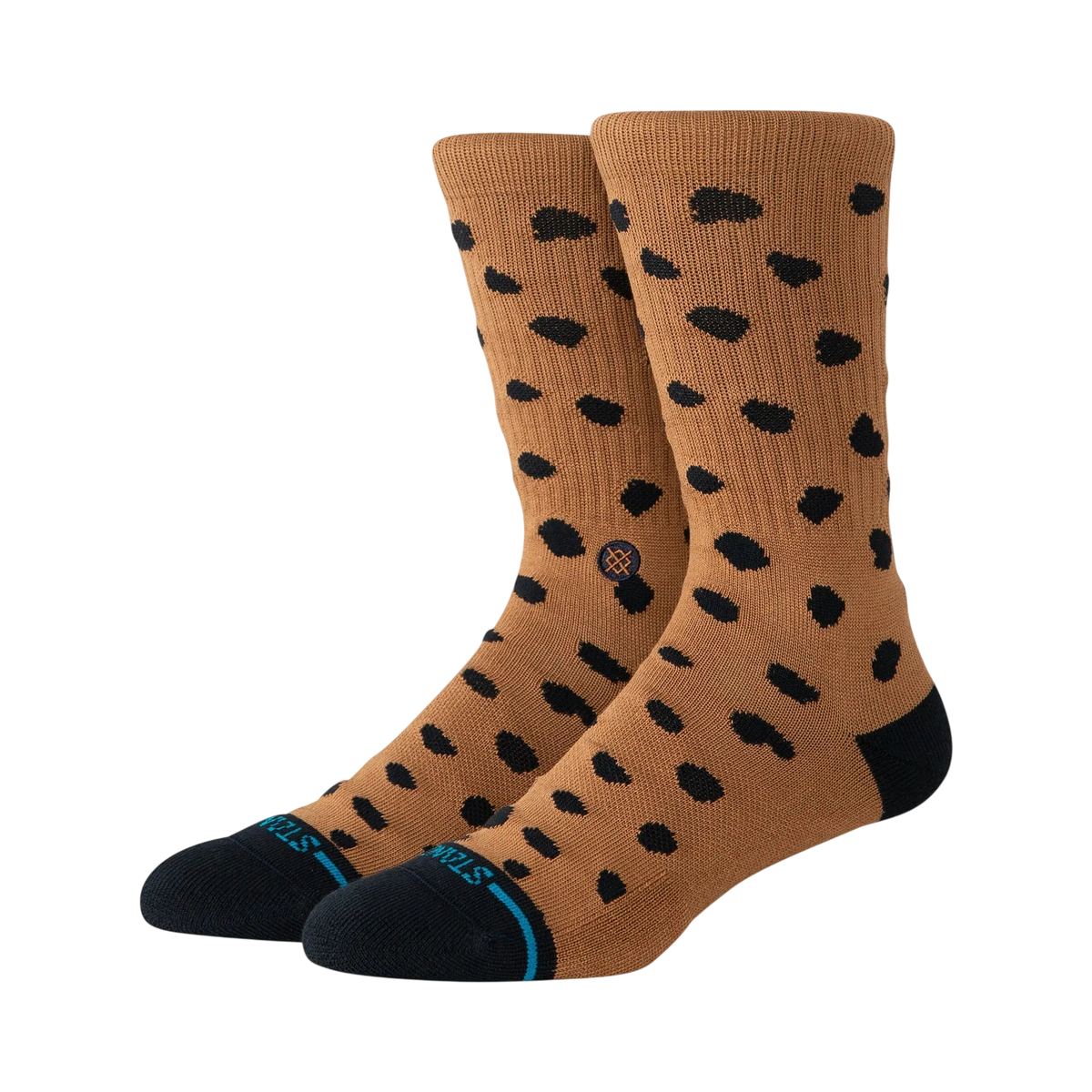 Stance - Socks - Leopard Crew brown - photo 1