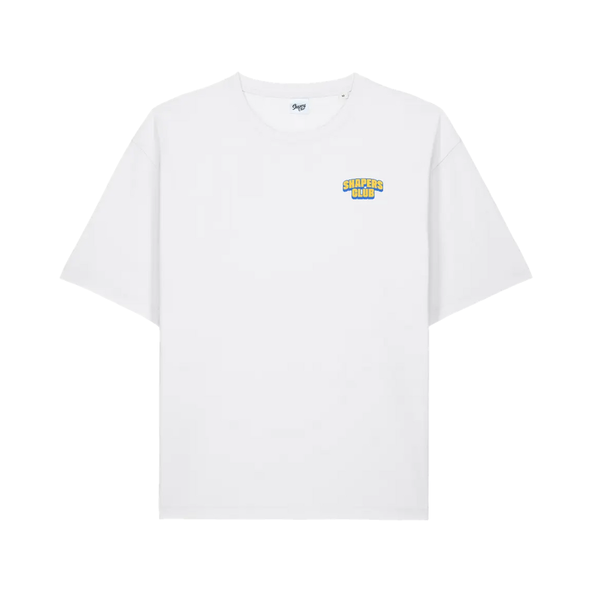 Shapers Club - Oversize T-Shirt - Address SS26 - White - Front