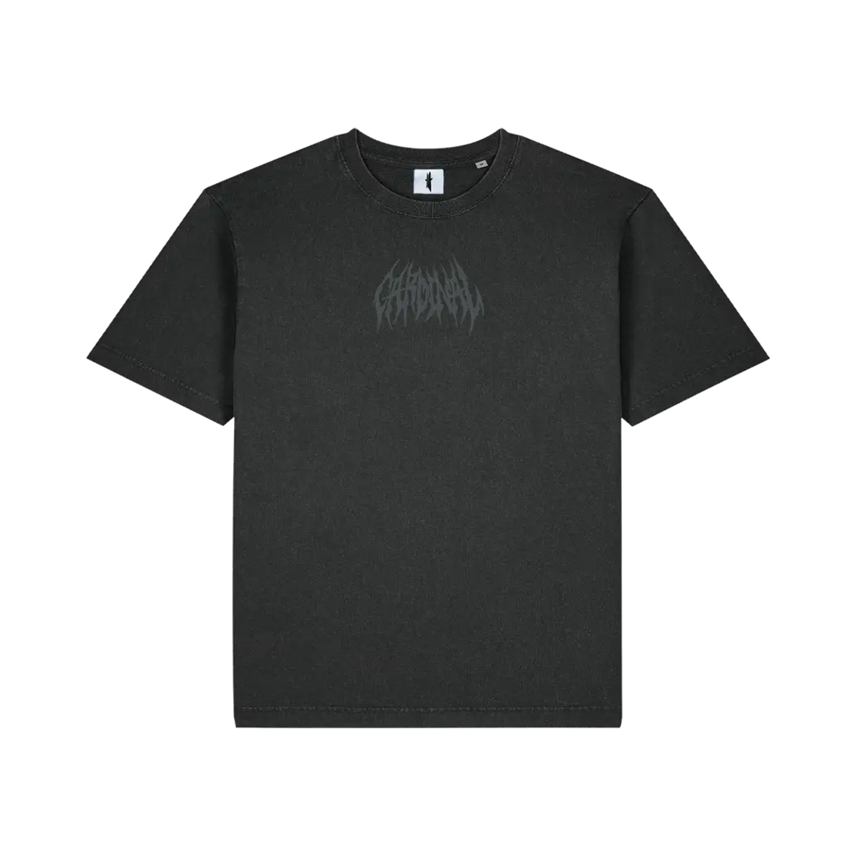 Cardinal - Oversize T-Shirt - Hardcore logo - Black - Front