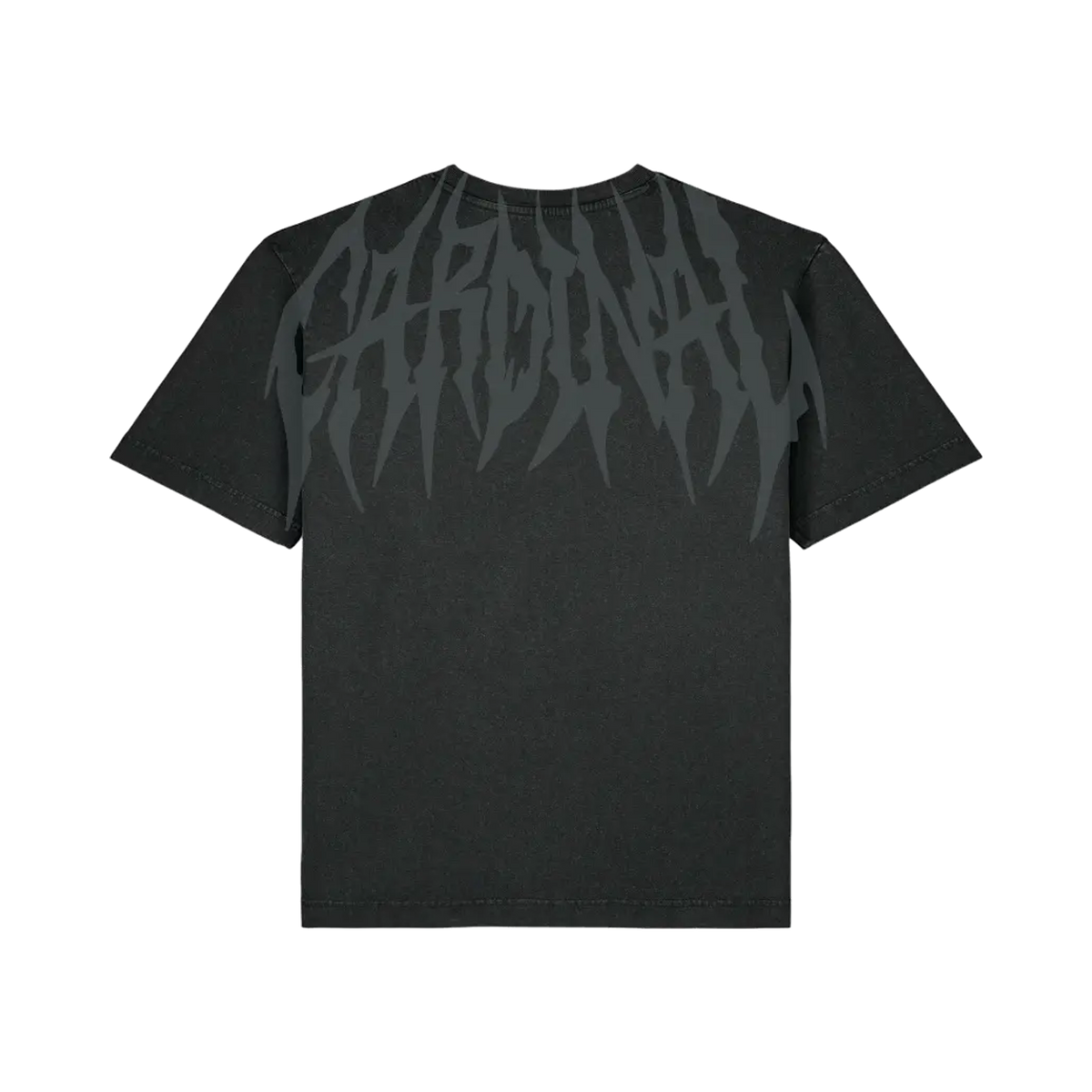 Cardinal - Oversize T-Shirt - Hardcore logo - Black - Back
